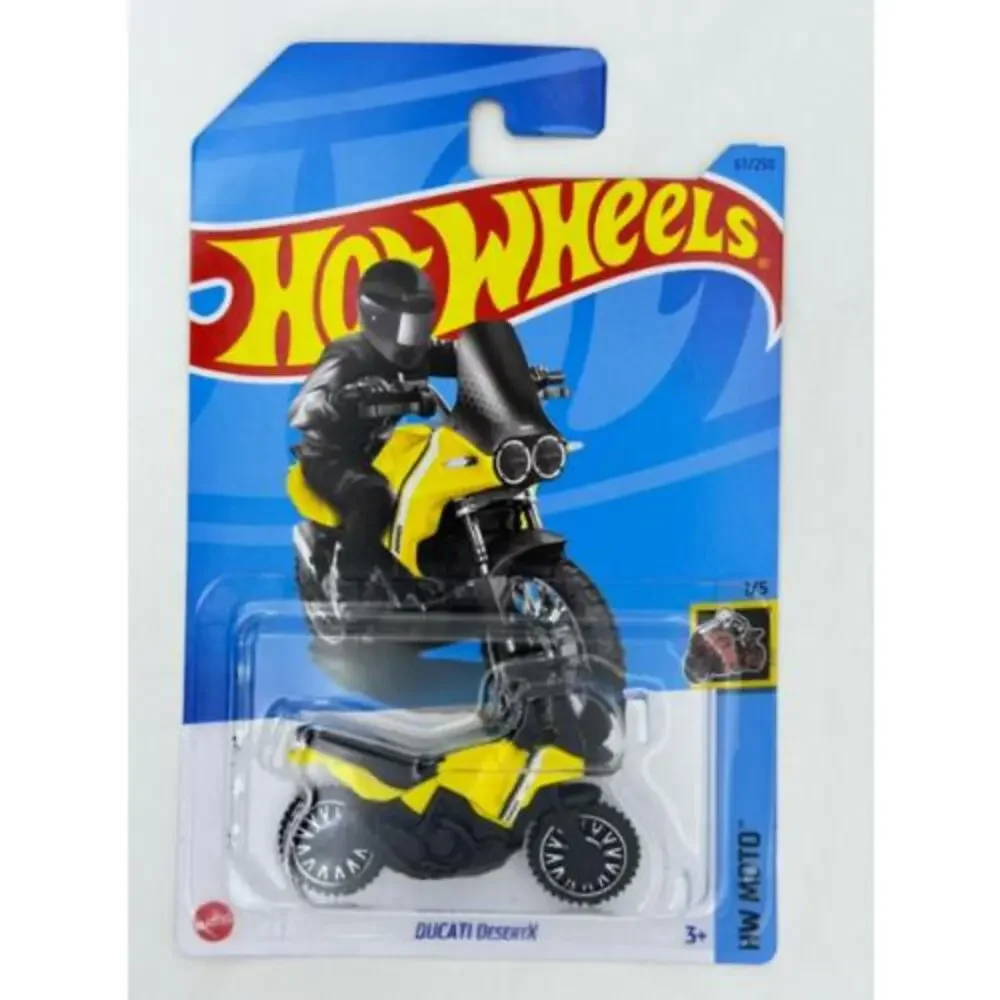 2023 Hot Wheels Ducati Desert X (Yellow) HW Moto 1/5, 67/250 New for 2023